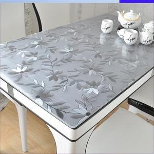 厨房枱垫桌面桌布防水防烫防油正方形饭桌皮餐桌垫胶垫茶几垫子