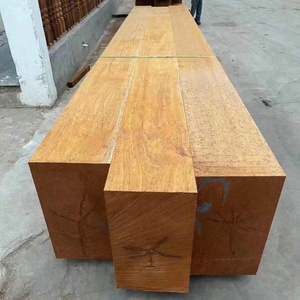 印尼菠萝格防腐木圆柱柳桉木方原木板材古建房梁实木立柱圆木柱子
