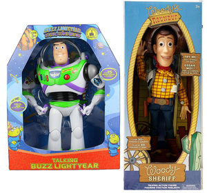 玩具总动员巴斯光年胡迪翠丝模型玩偶公仔和牧羊女迪士尼手办玩具