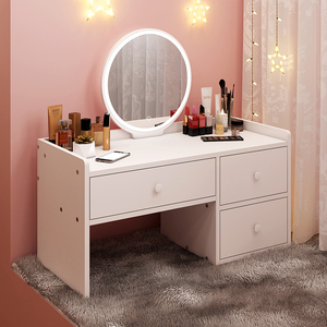 飘窗梳妆台小户型卧室网红化妆小桌子现代简约北欧小型简易化妆台