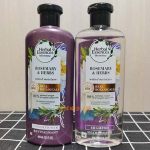 Herbal essences 伊卡璐迷迭香柔顺洗发水套装450ml补充装360ml