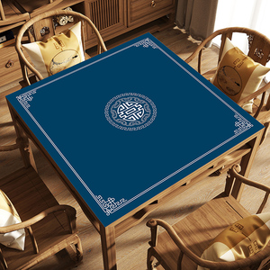 2024新款麻将桌桌布专用桌垫掼蛋桌布打扑克牌加厚消音正方形牌垫