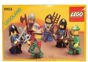 【Alice】乐高LEGO 6103 城堡人物补充包扩充半1988绝版 顺丰包邮