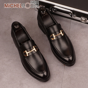 MICHEL ROUEN意大利高端奢侈品男鞋国际高端品牌大牌正品休闲皮鞋