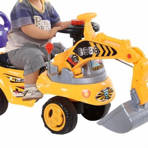 耐摔幼儿男孩儿儿童玩具构机挖掘机挖土机大型小孩子防滑宝宝玩貝