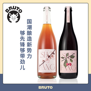 BRUTO首芳起泡酒系列 樱桃/红杏 果酒 混酿 起泡Cider 中国酒