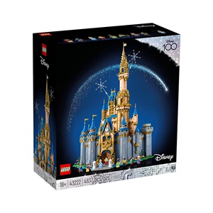 LEGO乐高43222经典迪士尼灰姑娘城堡男女孩益智拼装积木玩具礼物