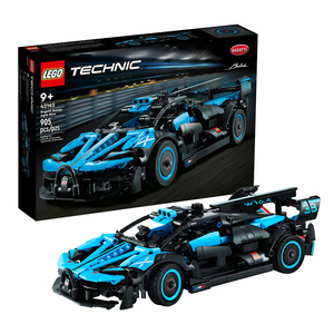 LEGO乐高科技机械组42162布加迪跑车蓝色版男孩拼装益智积木玩具