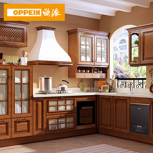 【南明】欧派厨柜定做整体欧式风格厨房装修实木橱柜预付金