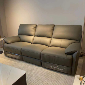 索菲尼功能沙发现代简约皮沙发客厅家具品质 1025 单人位手动沙发