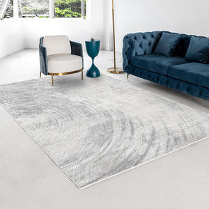 侘寂风客厅地毯卧室家用日式现代简约抽象房床边茶几毯陌素120x1|