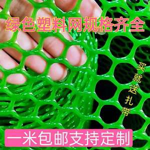 整卷绿色塑料平网养殖漏粪网床鸡鸭鹅脚垫网格片蜂网防护网育雏网