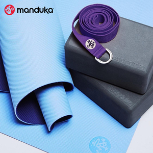 Manduka 再生EVA泡沫瑜伽砖缓冲抗压便携瑜伽砖瑜伽辅具