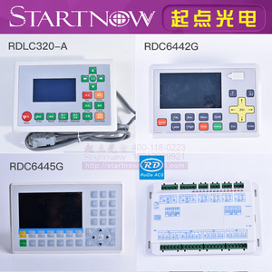 睿达控制卡RDC6445G主板 RDV6442面板 光纤CO2激光切割雕刻机系统