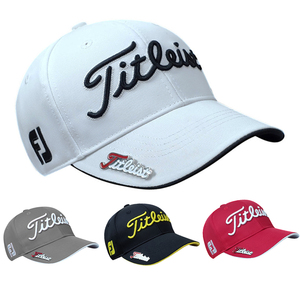 高尔夫球帽男女帽子新款透气丝棉遮阳帽时尚golf运动休闲有顶球帽