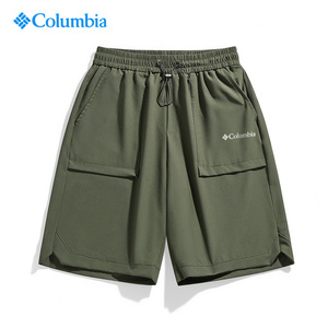 哥伦比亚夏季短裤男士休闲宽松舒适透气薄款五分裤子休闲裤运动裤