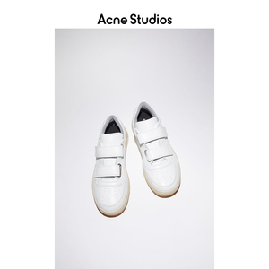 Acne Studios 女鞋Steffey经典表情笑脸魔术贴厚底鞋运动鞋小白鞋