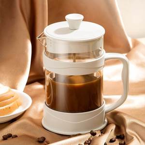 法压壶咖家用煮滤泡壶式打奶啡过滤器咖啡杯冲茶器玻璃手冲咖啡壶