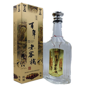 2000年50度浓香型百年老客栈酒 500ml*1瓶