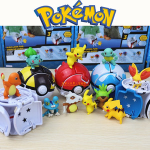 正版宝可梦玩具pokemon go口袋妖怪模型神奇宝贝皮卡丘公仔精灵球