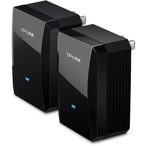 二手TPLINK PA500 有线电力猫一对子母路由器套装iptv机顶盒PA201