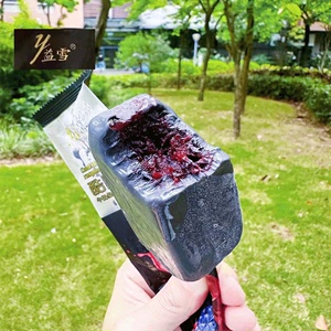 【24新正品】益雪酷黑桑莓牛奶味雪糕75g冰淇淋真材实料顺丰快递