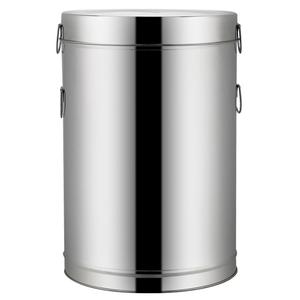 米桶家用防虫防潮密封桶面50斤米缸10面粉储存罐304不锈钢装米箱