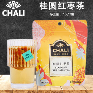 ChaLi茶里 桂圆红枣茶组合代用茶7小袋装 果干果粒三角袋泡茶叶包