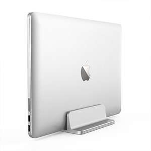 kaersi 笔记本立式支架办公室桌面置物架macbook收纳架子电脑便携增高散热托架air手提底座pro mac主机竖夹