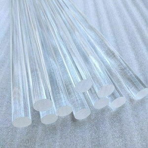 亚克力棒高透明杆有机玻璃纤维圆条搅拌杆塑料实心圆柱导光