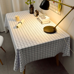 纯色PVC桌布防水防油免洗简约长方形家用布艺餐桌垫餐厅台布批发