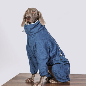 大狗衣服秋冬季加厚保暖宠物大型犬棉袄金毛拉布拉多杜宾秋冬衣服