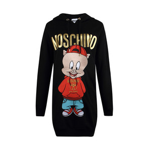 MOSCHINO/莫斯奇诺 女士长袖小猪图案卫衣A0479