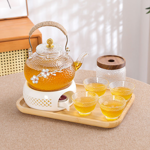 日式花茶壶蜡烛加热餐具底座保温炉暖茶温茶炉玻璃茶具套装煮茶器