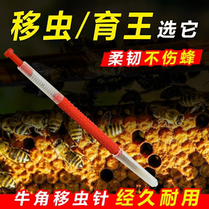 牛角移虫针中蜂移虫针 移虫育王针培育王移虫笔养蜂工具5个装