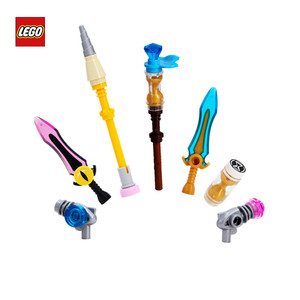 LEGO乐高 梦境猎人 人仔武器 伊兹 噩梦魔王 剑 沙漏矛权杖枪弓箭