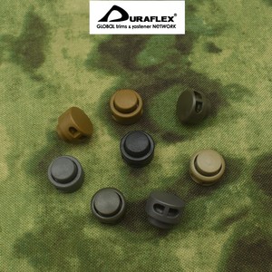 UTX Duraflex 多耐福双孔弹簧绳扣 猪鼻扣弹力绳调节扣单孔5x6mm