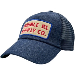 美式新款复古rrl男女棒球帽DOUBLERL刺绣鸭舌帽潮流个性休闲帽子