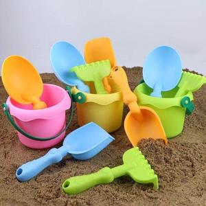 儿童沙滩玩具铲沙子小铲子小桶小孩子玩的塑料套装铲土小桶婴幼儿