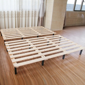 实木床架床板支撑架1.5m1.8m折叠床底承重支撑可定制床架子排骨架