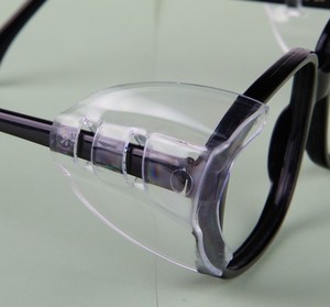 眼镜护翼劳保安全护目镜眼睛防护侧翼近视眼镜侧面保护片透明护角
