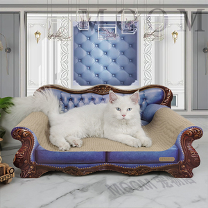 moom特大号网红沙发猫抓板贵妃榻猫玩具欧式磨爪瓦楞纸猫家具猫房