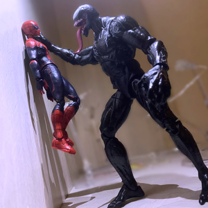 毒液2玩具电影漫威超凡蜘蛛侠埃迪红色毒液Venom屠杀超可动手办
