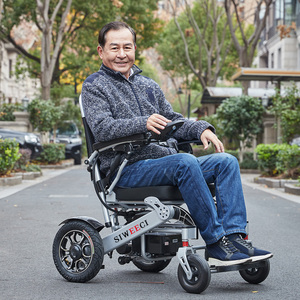 德国斯维驰电动轮椅车智能全自动可折叠老年残疾人专用老人代步车