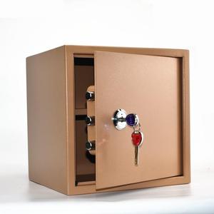 。衣柜首饰保险箱家用防盗小型零花钱密码箱保险柜40cm机械锁小型