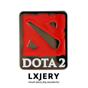 DOTA2游戏胸针 刀塔游戏爱好者金属徽章 创意男朋友礼物书包装饰