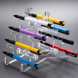 8展位梅花型塑料笔架组装可拆卸眉笔架样品架试样架 收纳展示架子