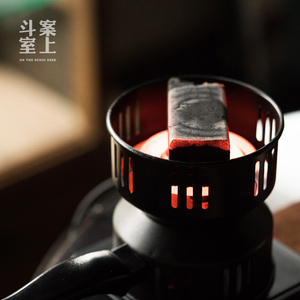 点炭神器引火器起炭炉 电热温茶器煮茶套装小型家用果核炭生炭炉
