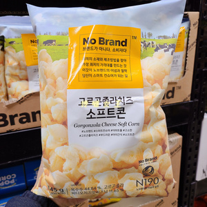韩国直发no brand戈尔根朱勒干酪味道玉米膨化粒150g入口即化好吃