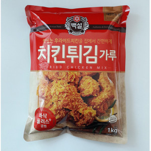 韩国直发白雪炸鸡用炸鸡粉1KG/袋含有辣椒面胡椒粉等炸出来更好吃